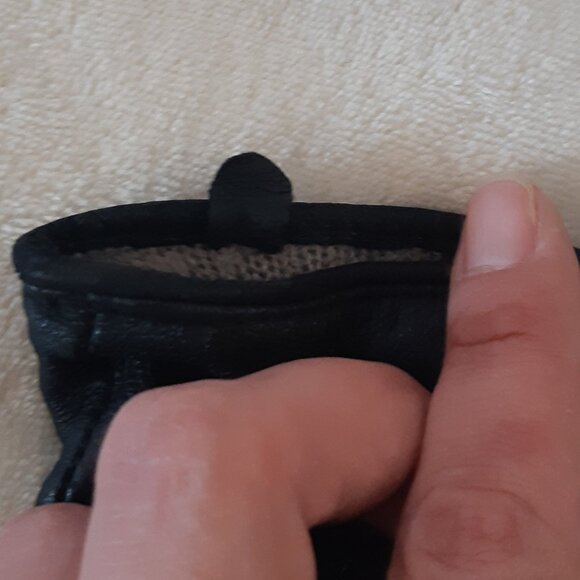 Pario Women's Vintage Genuine Leather Gloves with Lining Size8 - Picture 6 of 13